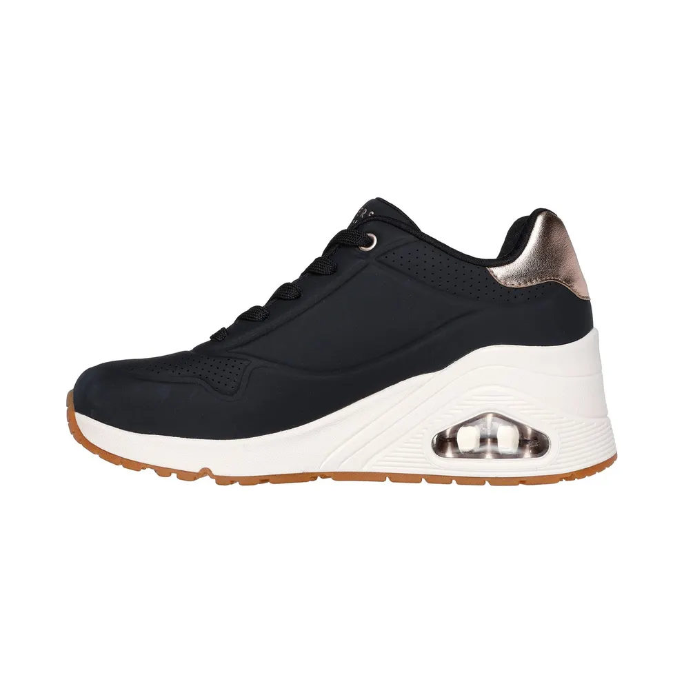 Skechers Uno Wedge – HI Steps Sneaker Black
