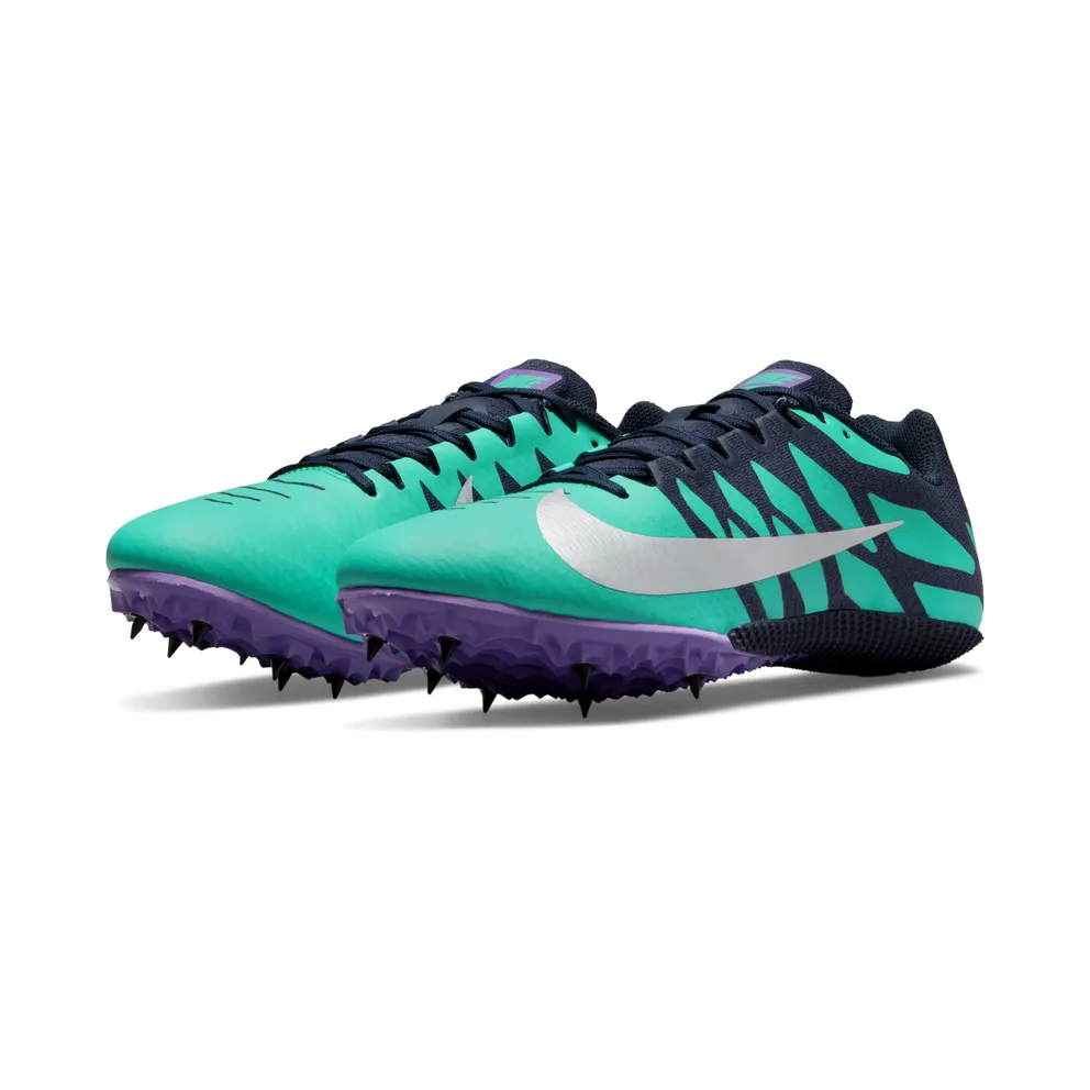 Nike Zoom Rival S 9 Track and field sprinting spikes Blue (907564-406)