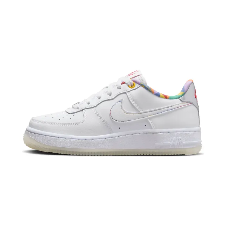 Nike Air Force 1 Low LV8 GS “White Playful Print” (FN8912-111)