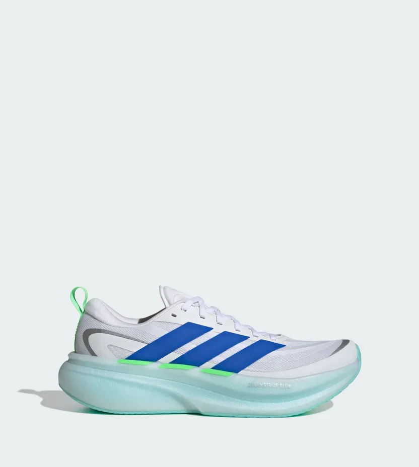Adidas SUPERNOVA GLIDE M HARDLOOPSCHOENEN Cloud White / Blue / Lime Burst (KJ8758)