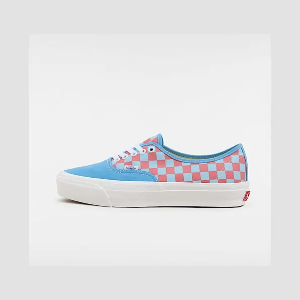 Vans Premium Authentic Heritage Blue Pink Checkerboard (VN000EBNE2W)
