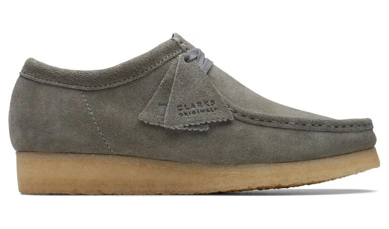 Clarks Originals Wallabee Boot Grey Suede Crepe (26170535)