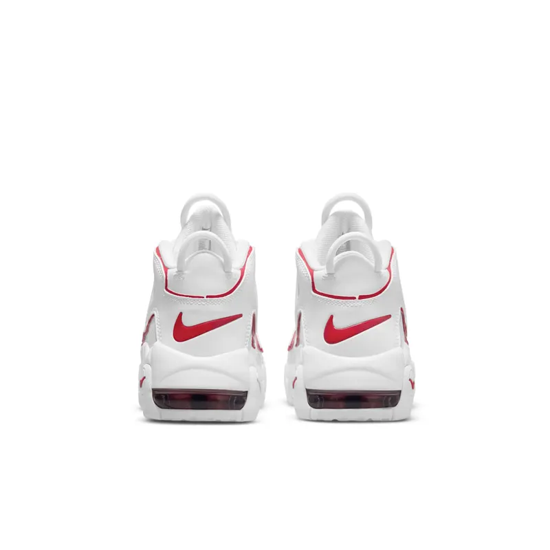 Nike Air More Uptempo White Varsity Red Outline (PS) (DJ5989-100)