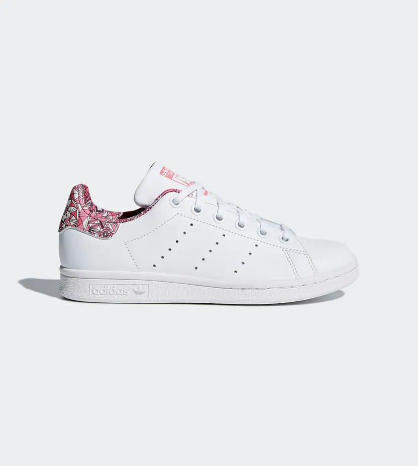 adidas STAN SMITH J Cloud White / Cloud White / Chalk Pink (CM8189)