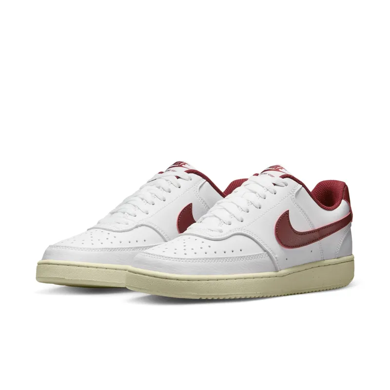 Nike Court Vision Low Next Nature White Team Red Metallic Gold (DH3158-106)