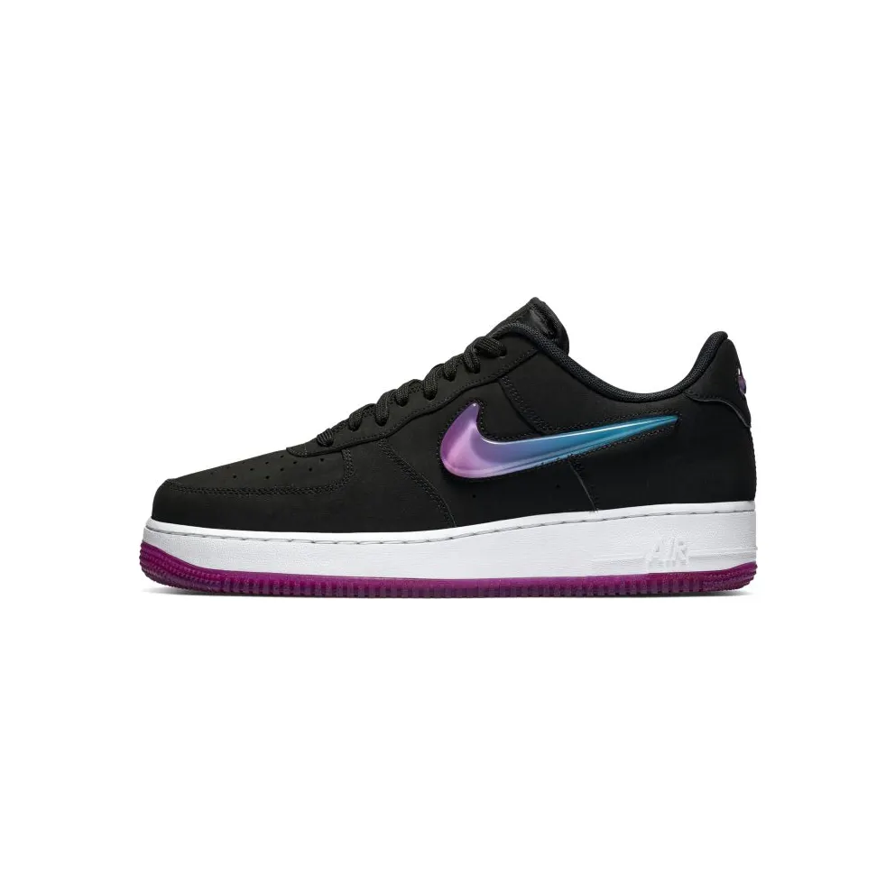 Nike Air Force 1 Low Jelly Jewel Black Black/Active Fuchsia-Blue Lagoon-White (AT4143-001)