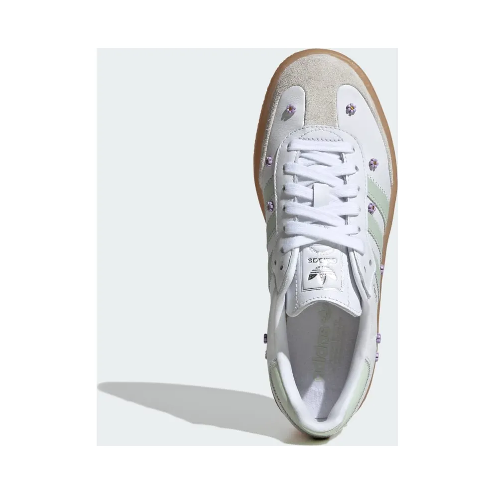 Adidas Sambae Cloud White / Linen Green / Gum (JS3954)