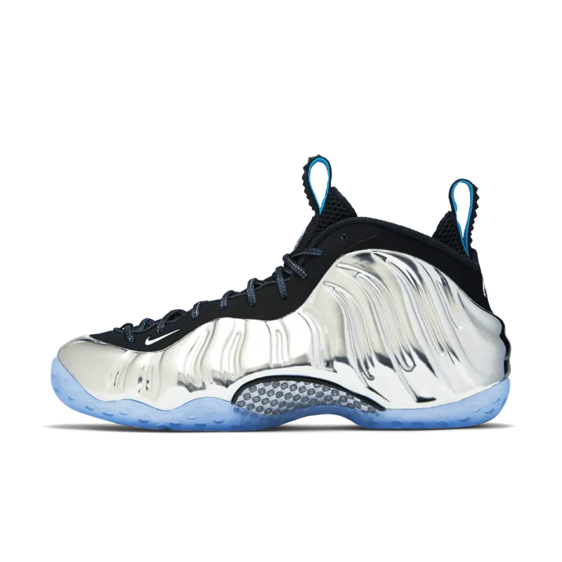 Nike Air Foamposite One Chromeposite Metallic Silver/Metallic Silver-Black (744306-001)