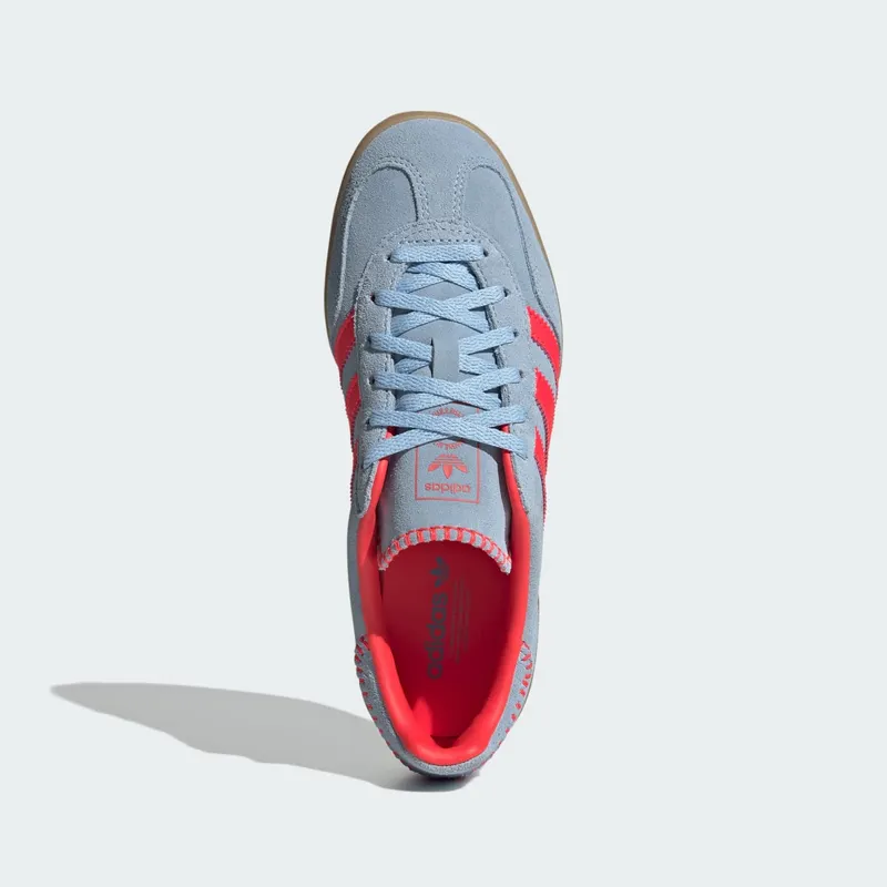 adidas Gazelle Indoor Lucid Red Clear Sky (JS1404)