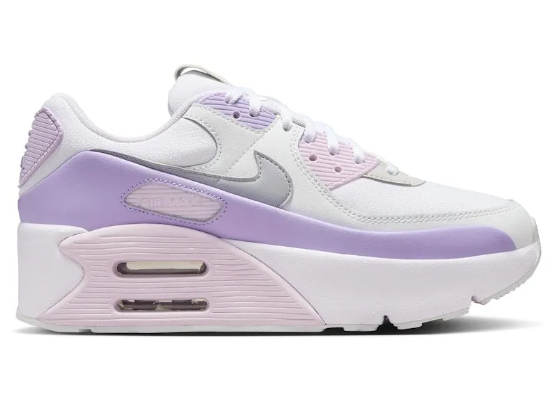 Nike Air Max 90 LV8 White Hydrangeas Summit White Wolf Grey (FD4328-113)