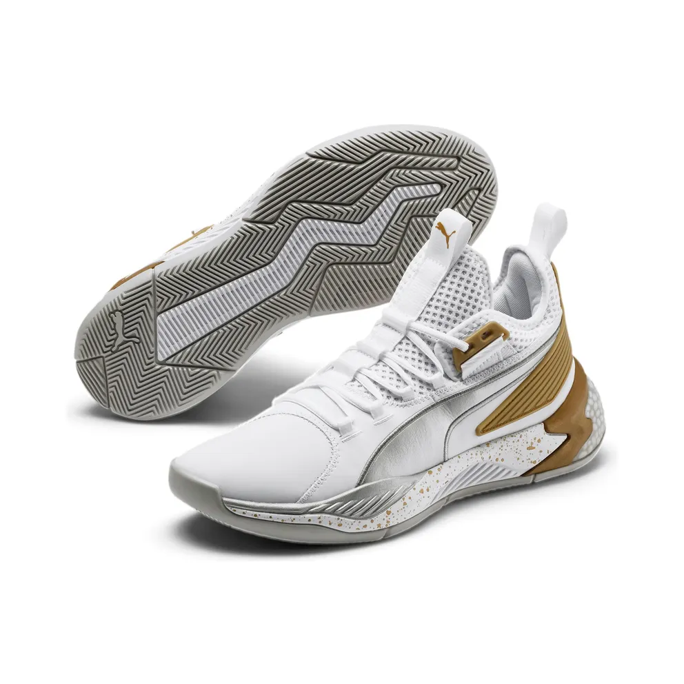 Puma Uproar Core Basketball Shoes Silver/White (19277509)