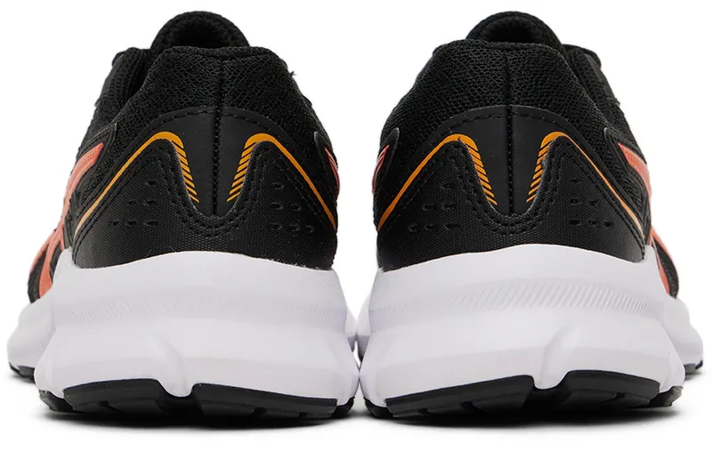 Asics Kids Black & Orange Jolt 3 Big Kids Sneakers (1014A203.011)