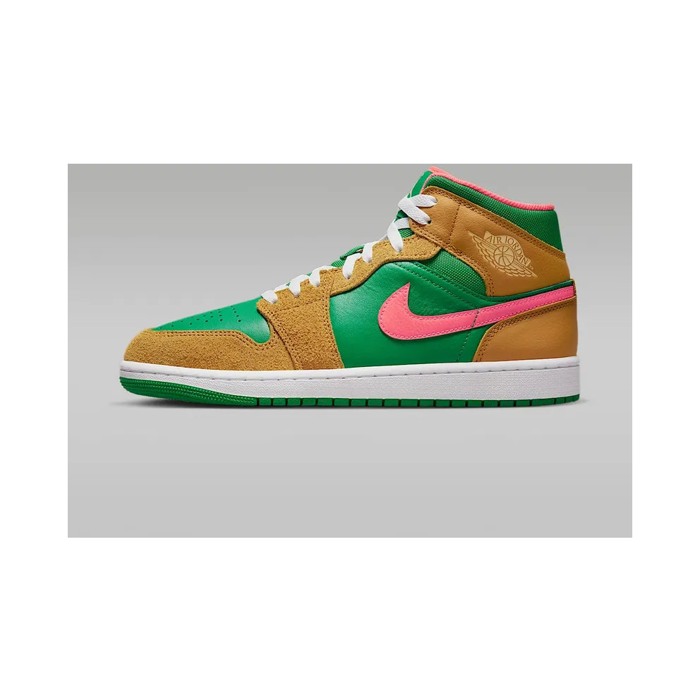 Jordan 1 Mid SE Wheat Watermelon (DX4332-700)