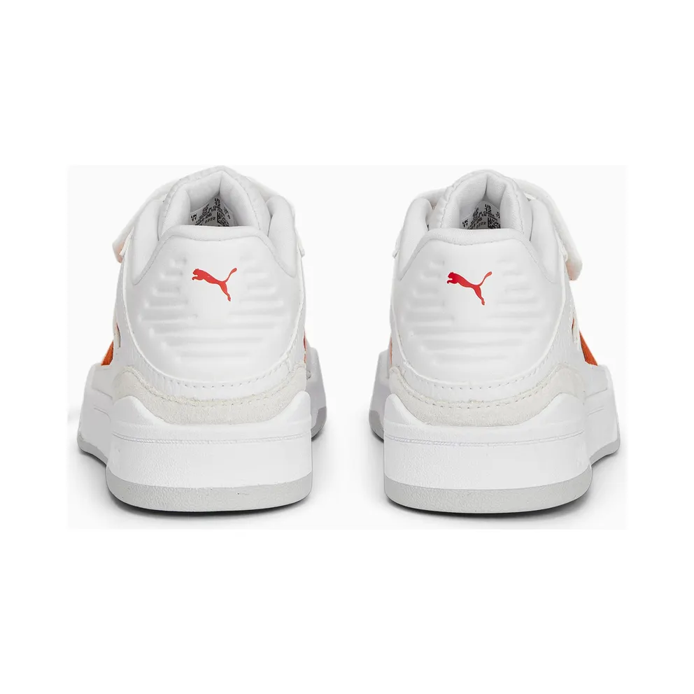 Puma Slipstream Suede FS with alternatieve sluiting White/Grey/Red (388684-06)