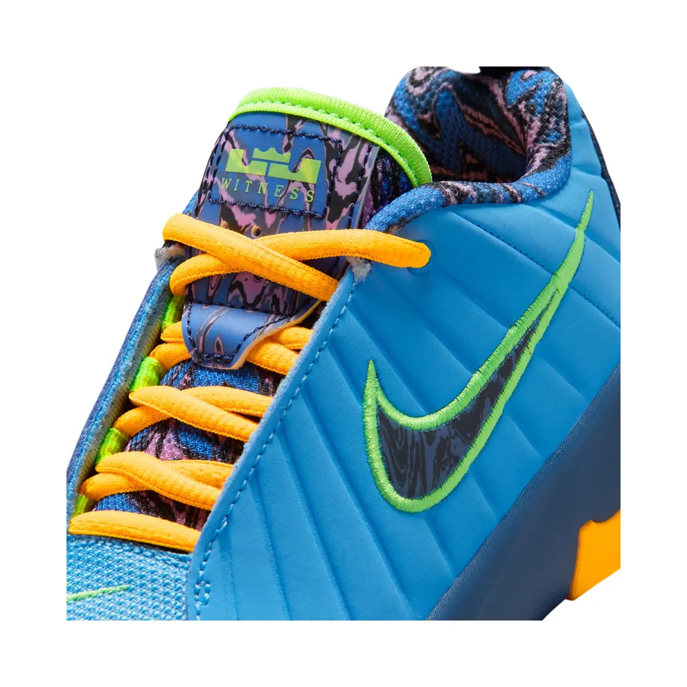 Nike LeBron Witness 9 University Blue / Midnight Navy / Lime Blast (IQ0824-400)