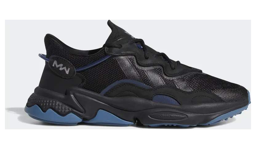 adidas OZWEEGO Pusha T and Call of Duty Schuh Core Black / Dark Slate / Blanch Blue (FW3028)