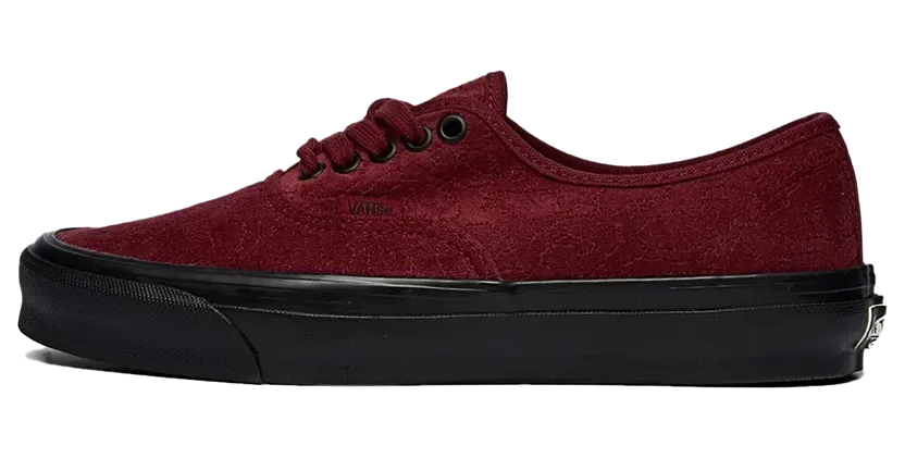 Vans Burgundy OG Authentic LX Sneakers (VN0A4BV99RH)