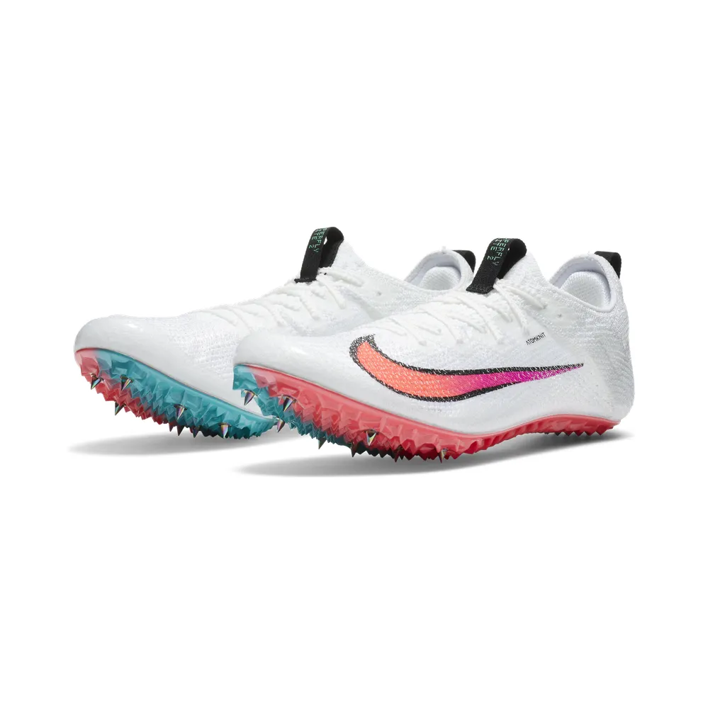 Nike Zoom Superfly Elite 2 ‘White Ombre’ White/Hyper Jade/Hyper Violet/Flash Crimson (CD4382-100)