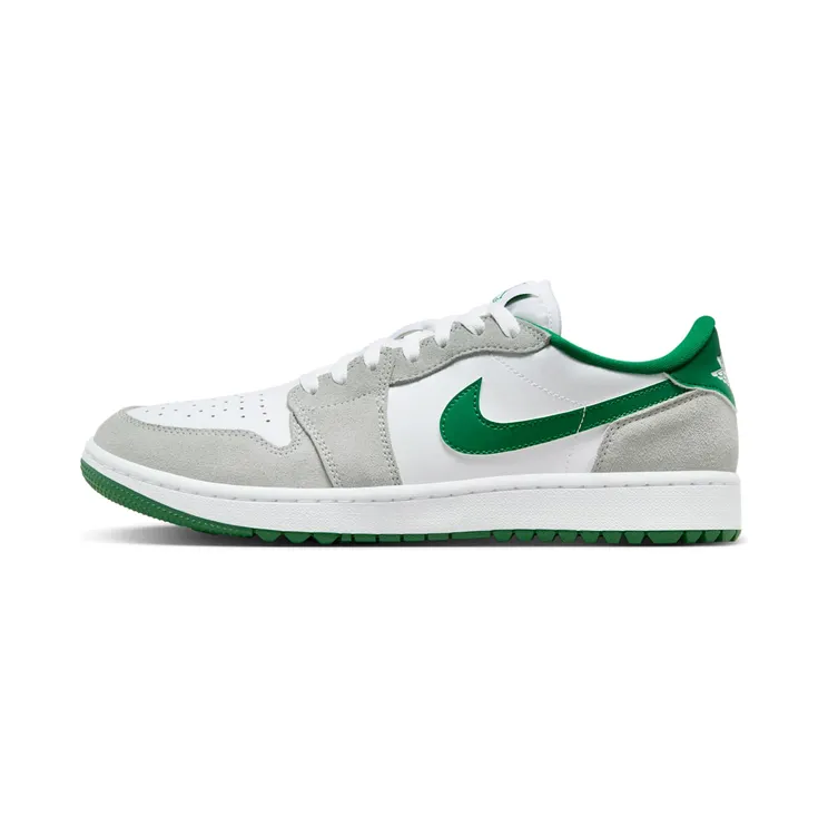 Jordan 1 Retro Low Golf “White / Light Smoke Grey / Pine Green” (DD9315-112)