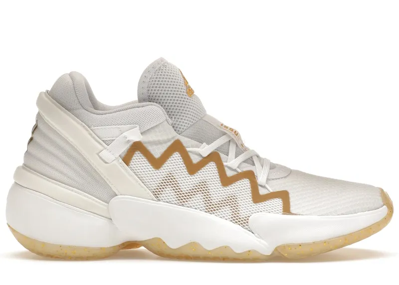 adidas D.O.N. Issue #2 White Gold Metallic (FX9431)