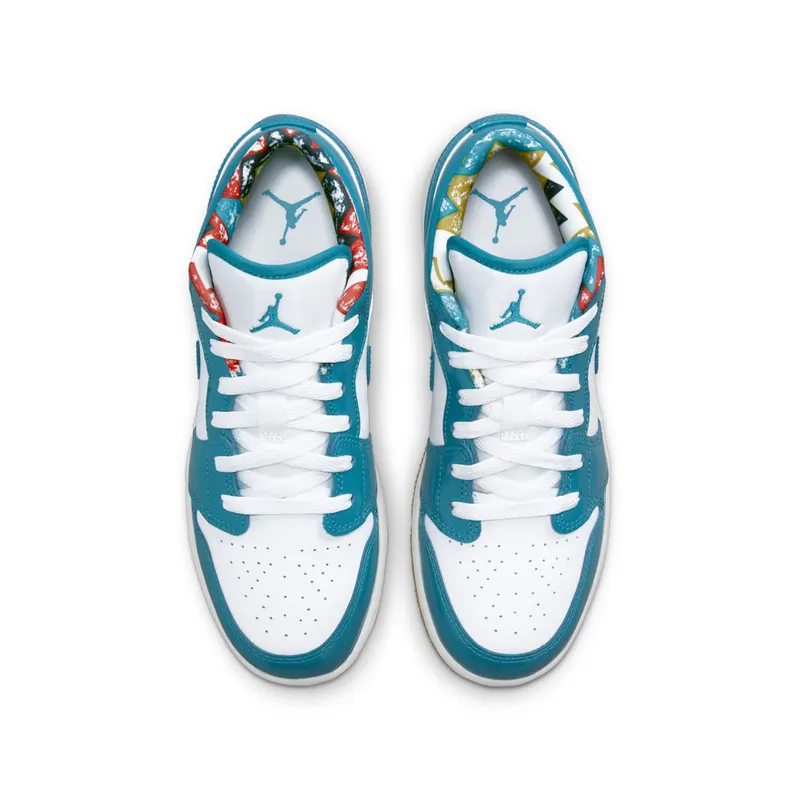 Air Jordan 1 Low Barcelona Blue (GS) (DM0589-400)