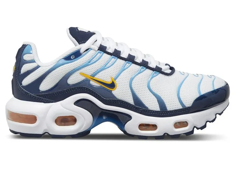 Nike Air Max Plus White University Gold University Blue Midnight Navy (CD0609-100)