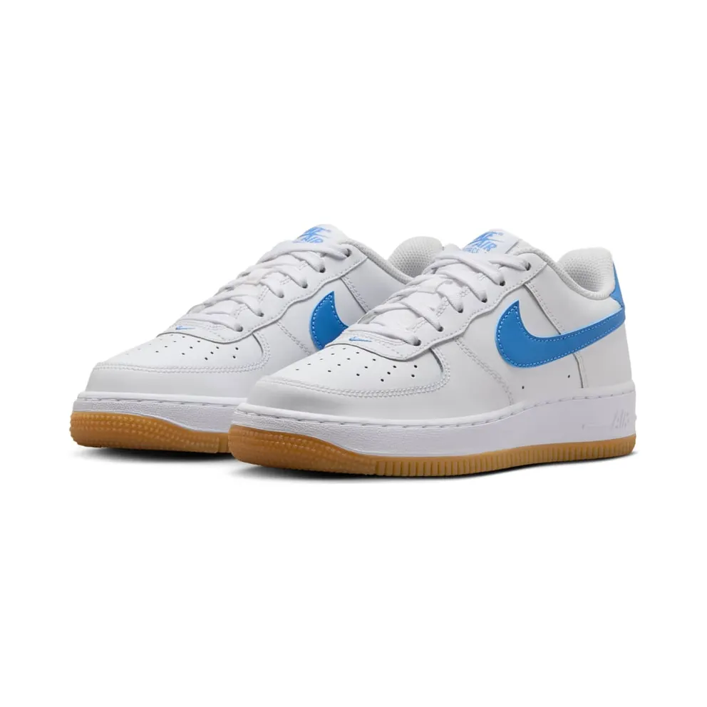 Nike Air Force 1 Low White Gum Light Brown Blue Beyond (FV5948-115)