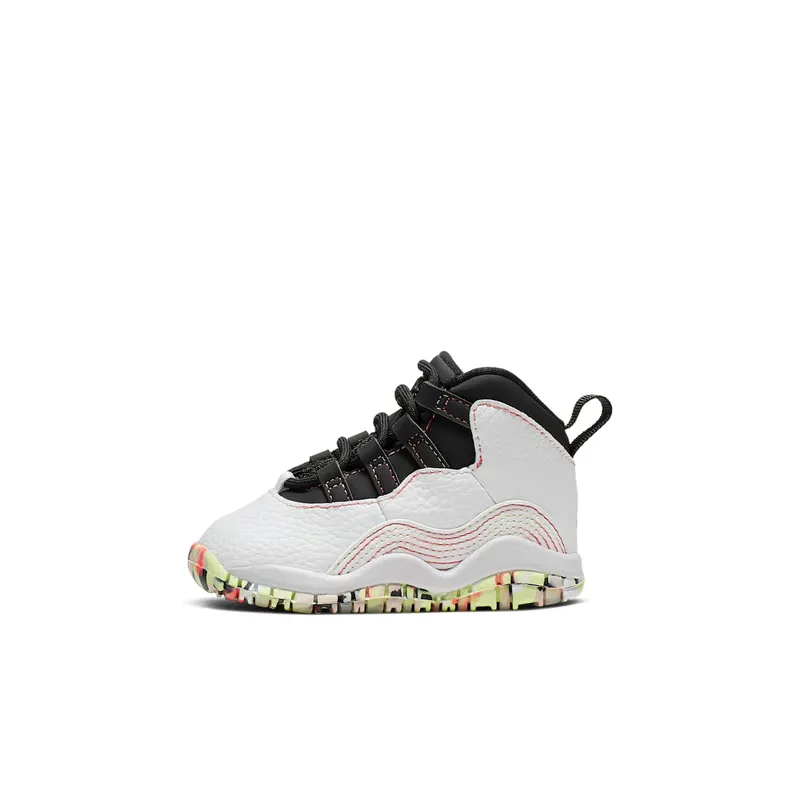 Jordan 10 Retro White Barely Volt Ember Glow (TD) White/Barely Volt-Black-Ember Glow (BV1845-176)