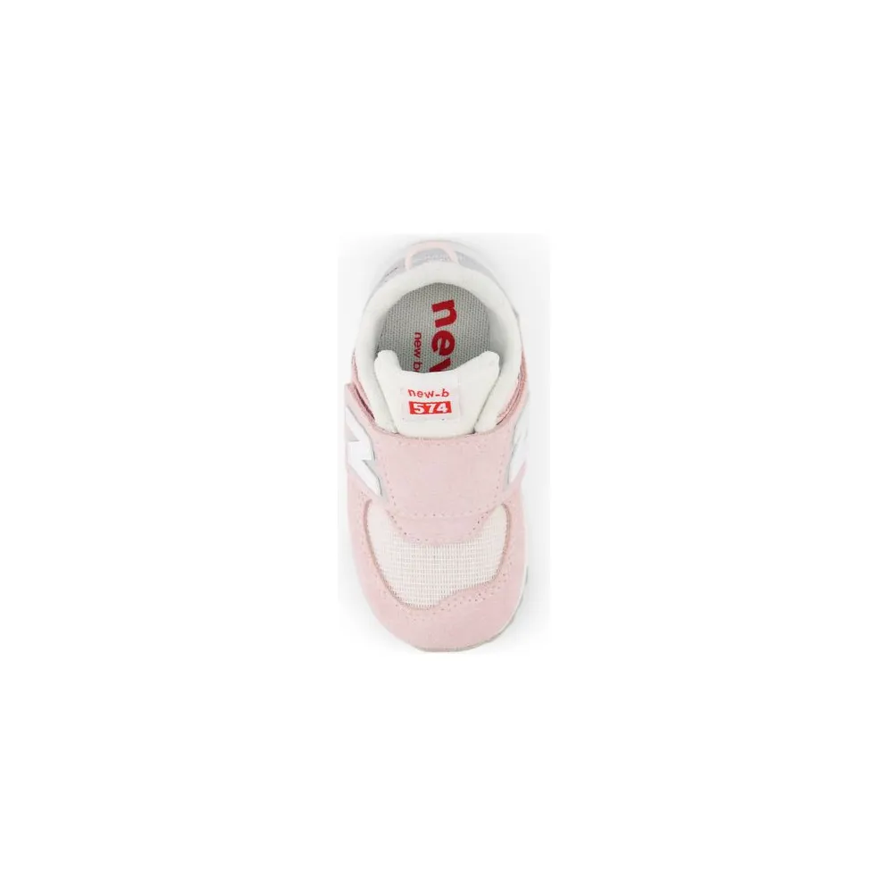 New Balance 574 Hook and Loop Shell Pink Rain Cloud (NW574BKM)