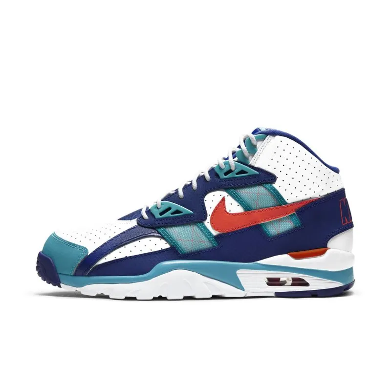 Nike Air Trainer SC High Miami Dolphins Navy/Teal-Orange-White (CW6023-401)