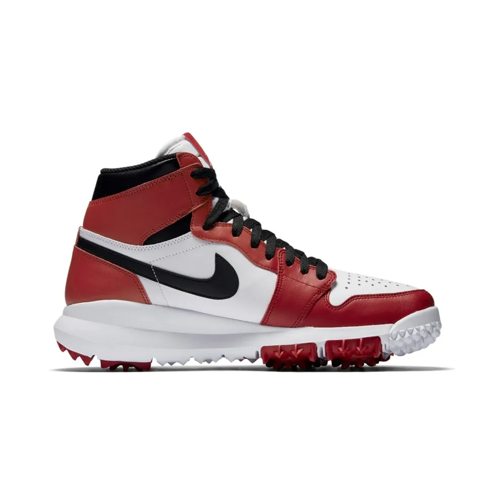 Jordan 1 Retro Golf Cleat Chicago White/Black-Varsity Red (917717-100)