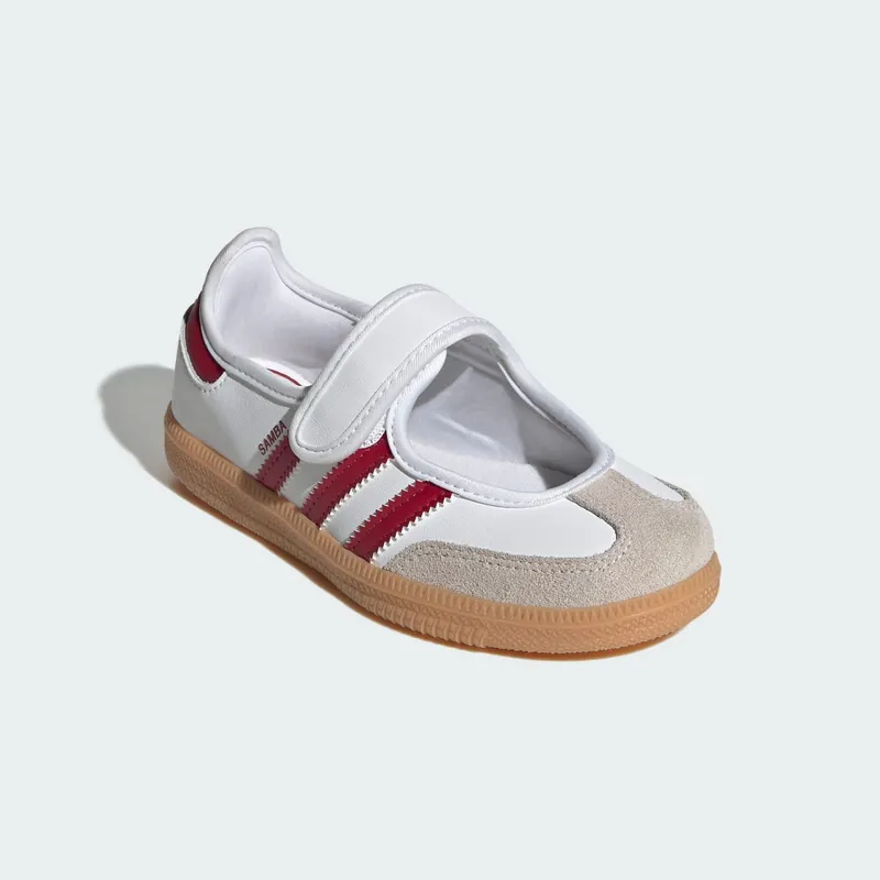 Adidas Samba Jane Cloud White / Team Victory Red / Gum (KJ2660)