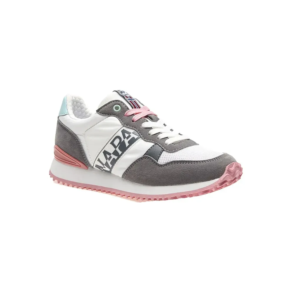Napapijri – White Astra Similpelle – Women – Shoes – White (NP0A4HKJNS5-Grey)