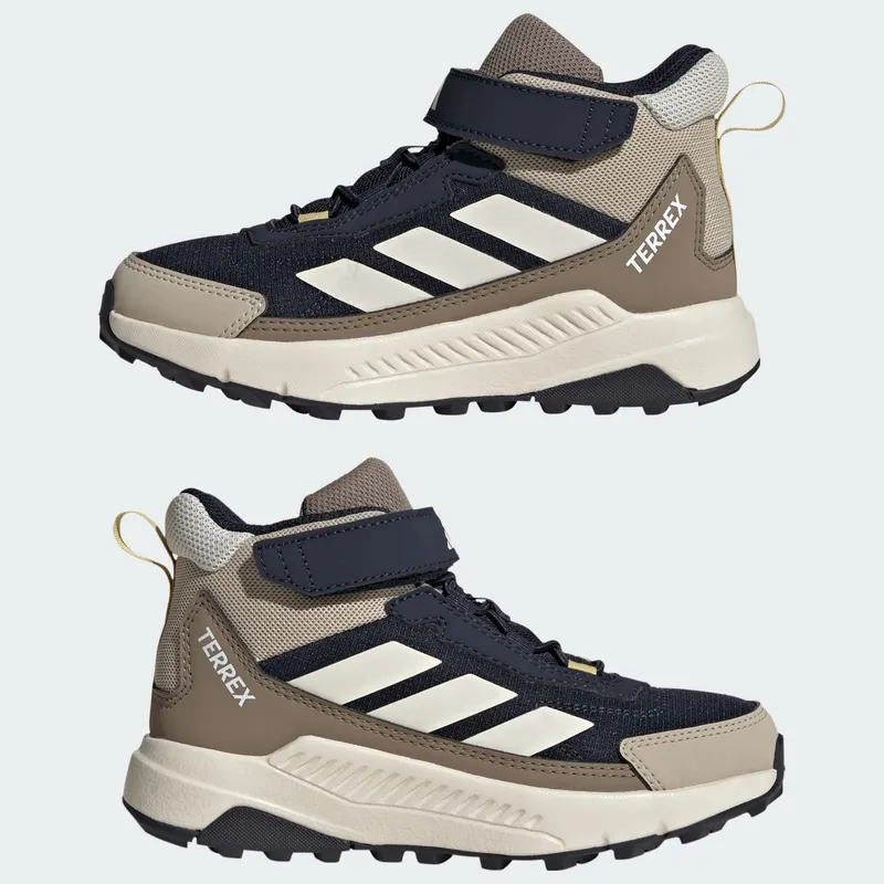 Adidas Terrex Anylander Mid Hiking Shoes Kids Beige / Wonder White / Khaki Six (JR9725)