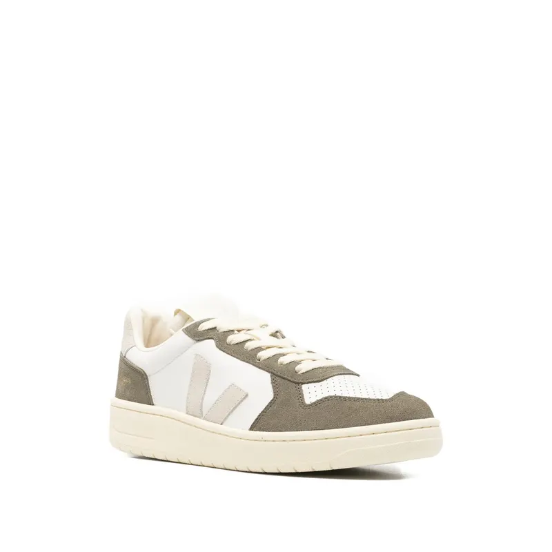 Veja V-82 Panelled “Neutrals/Green” (VE3321697)