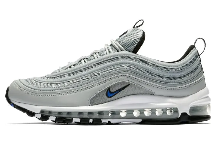 Nike Air Max 97 Metallic Silver Racer Blue