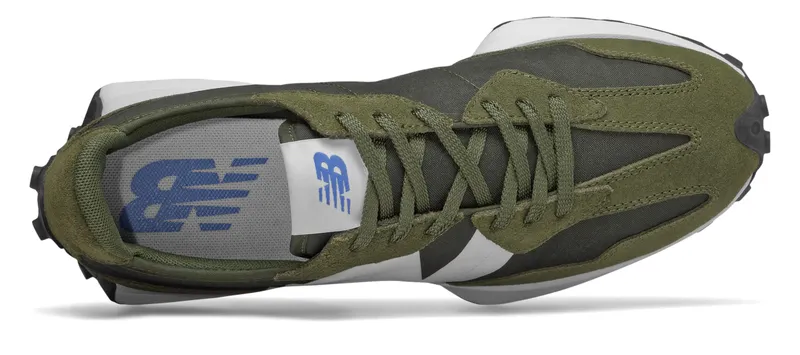 New Balance 327 Olive Olive/White (MS327CPE)