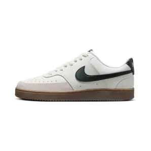 Nike Court Vision Low Sail Black Gum “Sail / Light Orewood Brown / White / Black” (FQ8075-133)