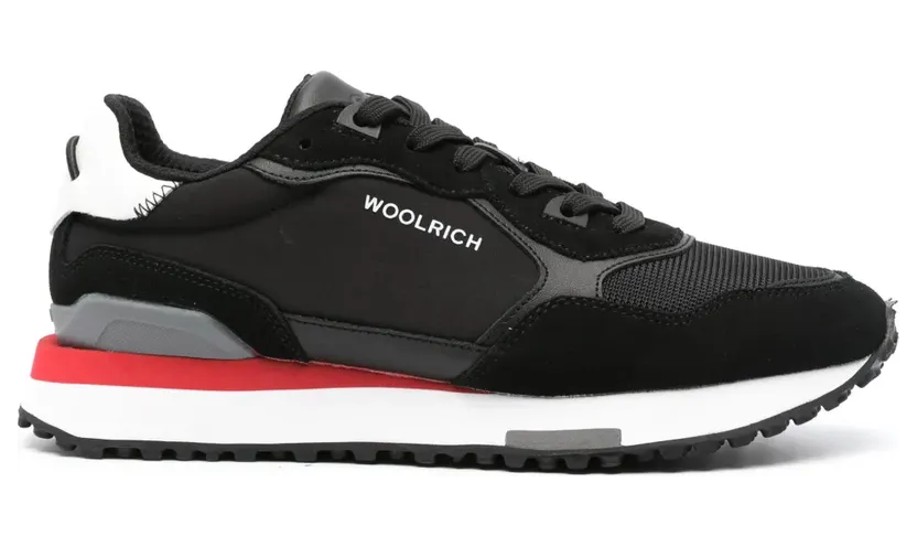 Woolrich Retro -Print “Black” (CMWFFO2020MRUWF232)