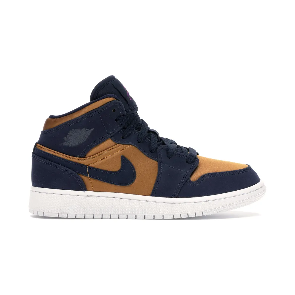 Jordan 1 Mid Obsidian Desert Ochre (GS)