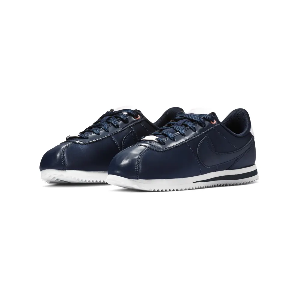 Nike Cortez Basic Valentines Day 2019 Obsidian (GS) Obsidian/Obsidian-White-Bleached Coral (AV3519-400)