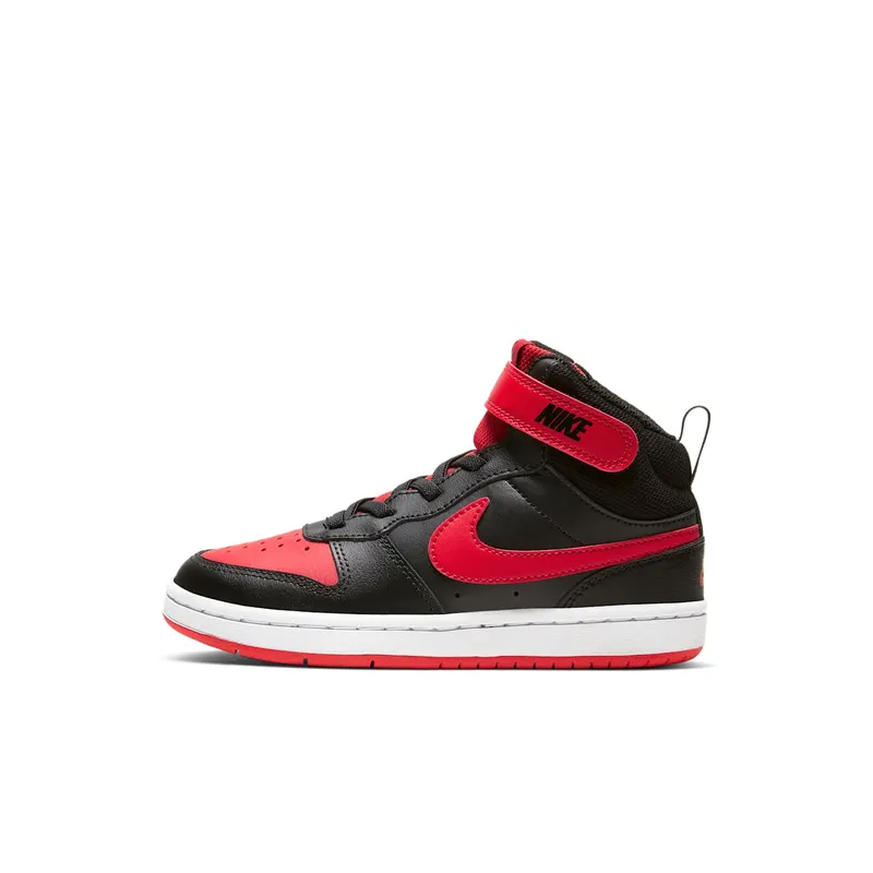 Nike Court Borough Mid 2 Younger Kids’ Black (CD7783-003)