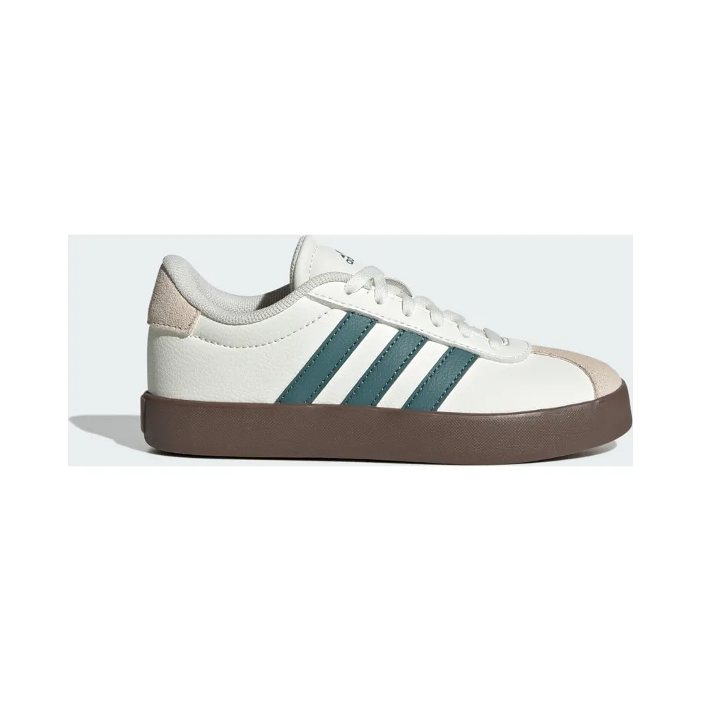 Adidas VL Court 3.0 Kids Off White / Preloved Teal / Wonder White (JR2219)