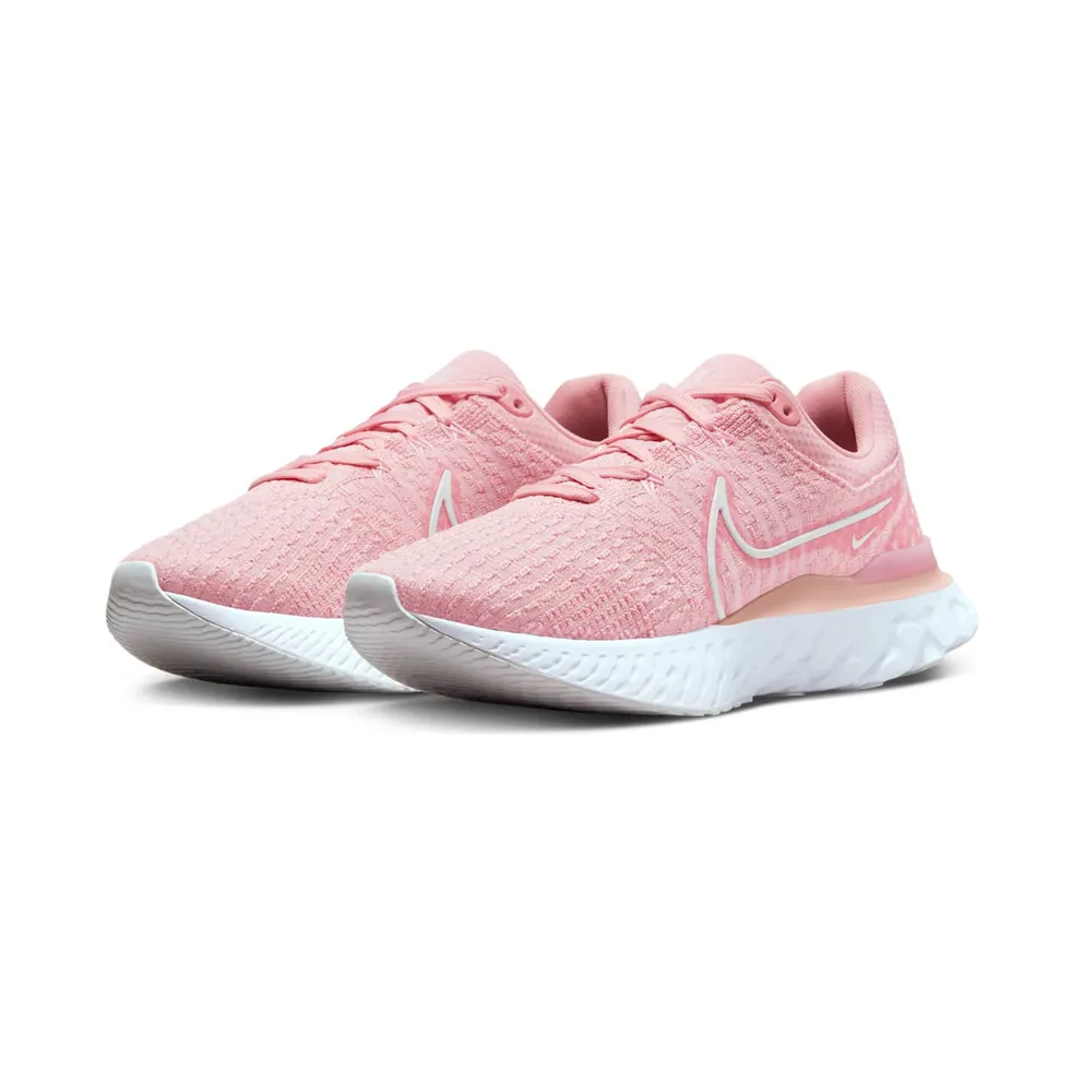 Nike React Infinity Run Flyknit 3 Road Running Pink (DD3024-600)