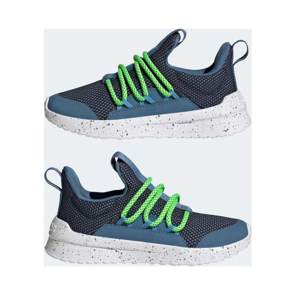 Adidas Lite Racer Adapt 4.0 Lifestyle Running Slip-On Lace Altered Blue / Shadow Navy / Solar Green (GW6582)