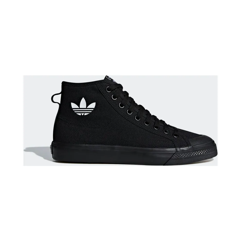 adidas Nizza Hi Core Black Core Black/Core Black/Cloud White (B41651)
