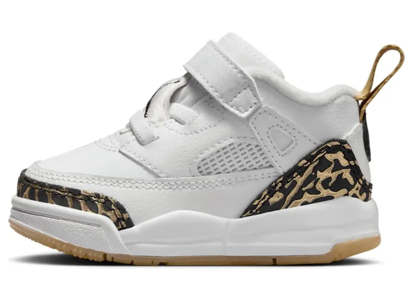 Jordan Spizike Low TD “White Metallic Gold Sail Black” (HJ9965-100)