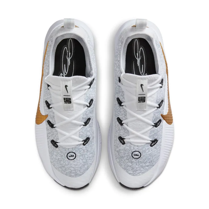 Nike LeBron TR 1 Wolf Grey White Metallic Gold (FJ6151-006)