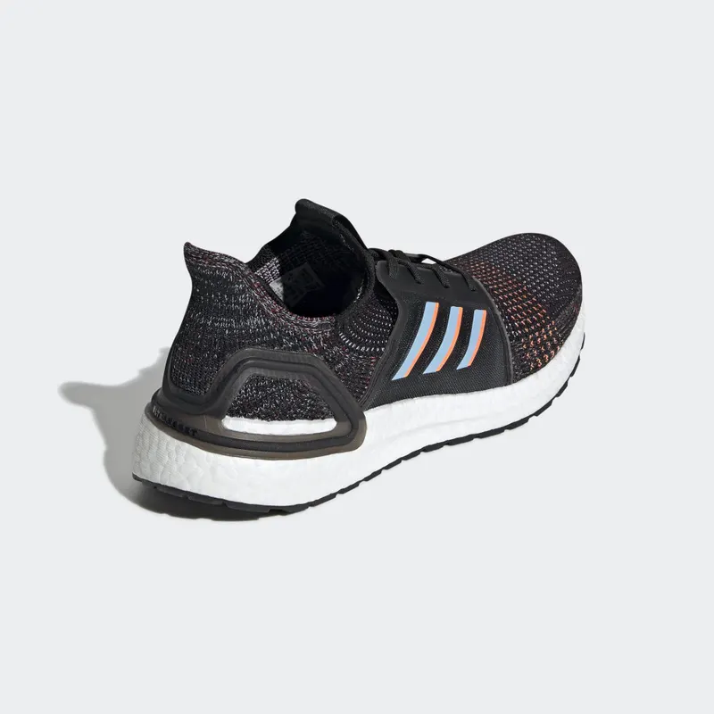 adidas Ultra Boost 19 Black Glow CORE BLACK/GLOW BLUE/CORE BLACK (G54011)