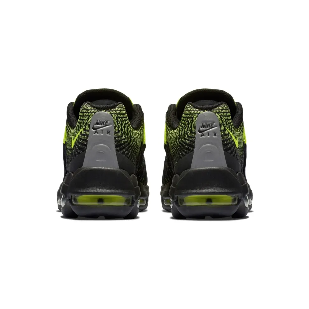 Nike Air Max 95 Jacquard Black Volt Black/Volt-Drk Grey-Mttlc Slvr (749771-007)